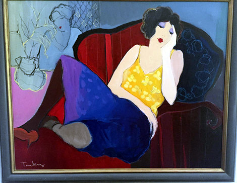 470x364 Itzchak Tarkay Limited Editions And Originals - Tarkay Original Painting