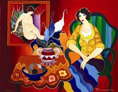 400x313 Itzchak - Tarkay Painting