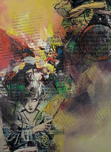 220x300 Tarot Paintings Fine Art America - Tarot Painting