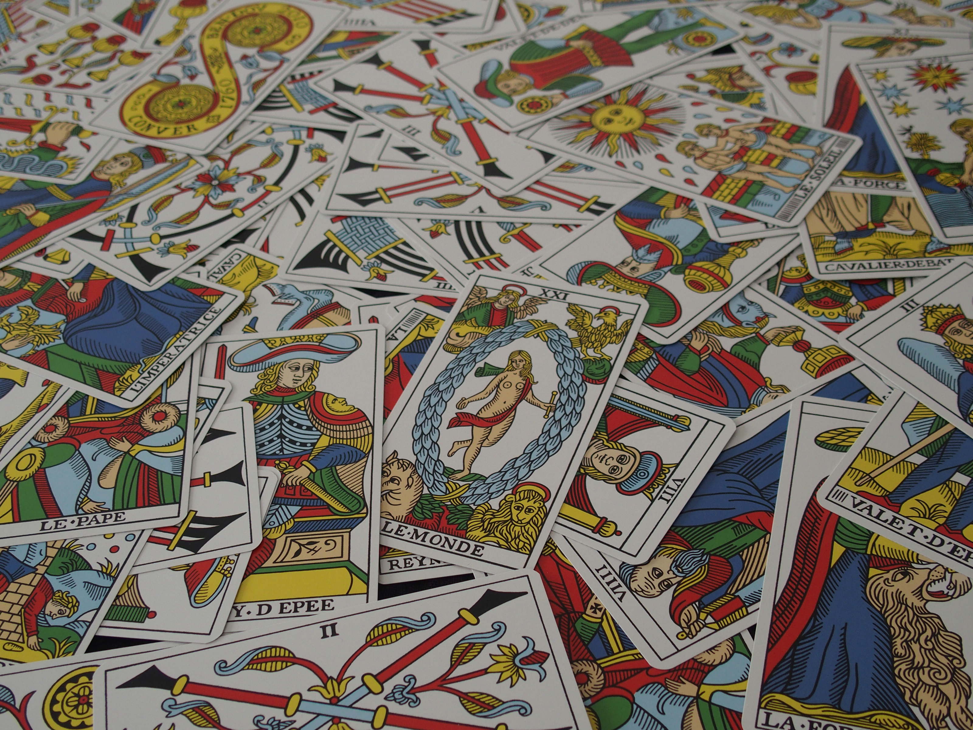 3200x2400 The Cards - Tarot Painting