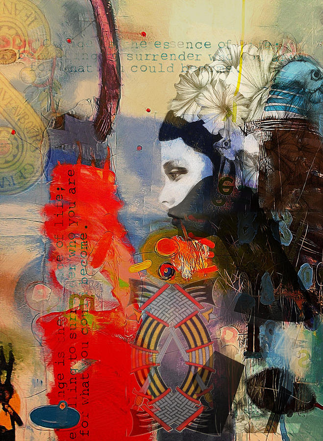 659x900 Abstract Tarot Art 011 Painting By Corporate Art Task Force - Tarot Painting