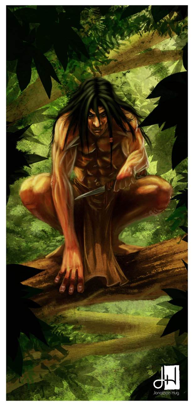 618x1292 Tarzan Speed Painting By Rangverse - Tarzan Painting