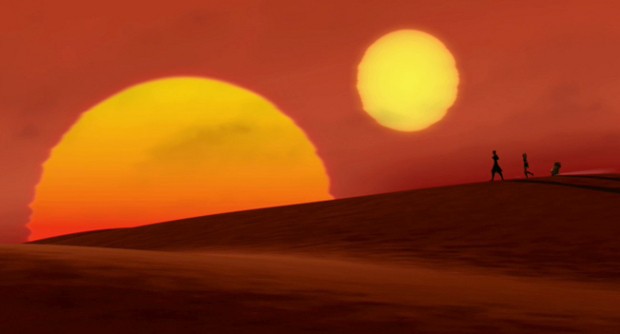 620x334 Tatooine Sunsets Are Probably Happening On Distant Earth Like Planets - Tatooine Painting
