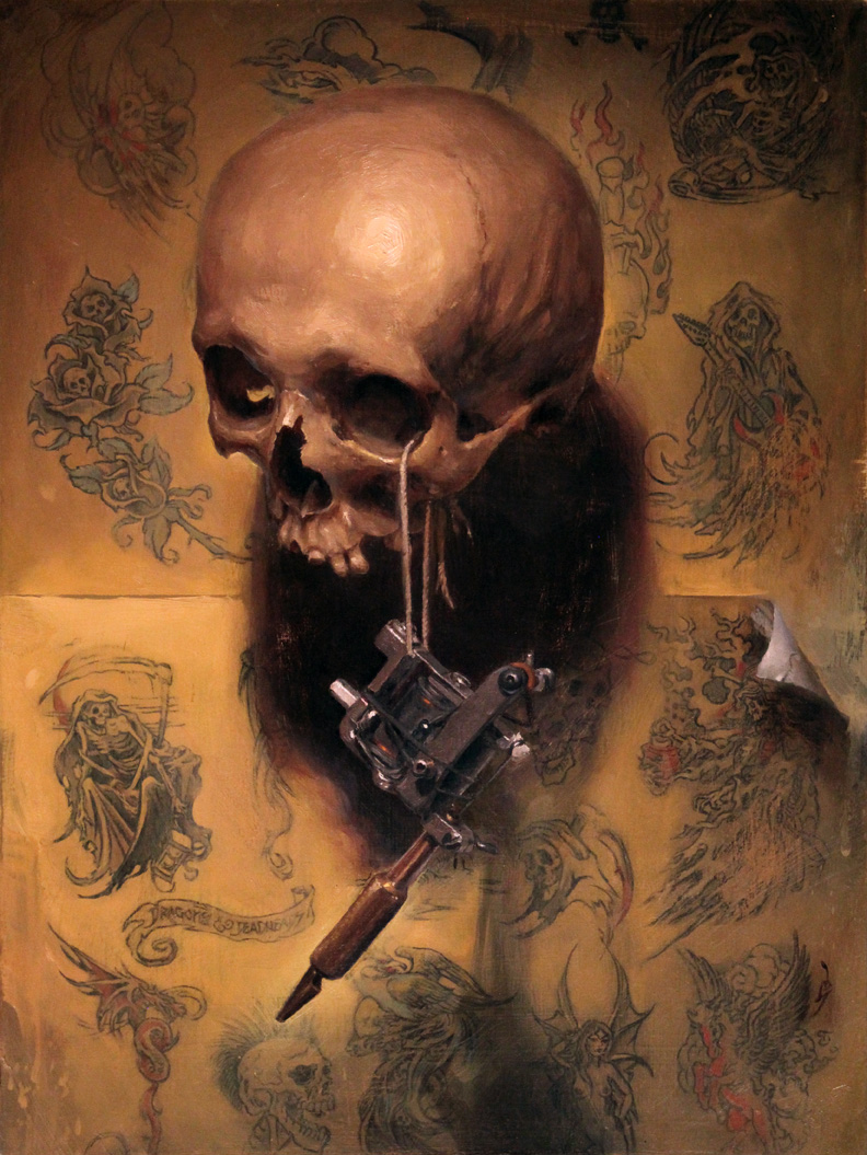 792x1055 Tattoo Artists Who Also Make Their Living As Painters Tattoo - Tattoo Artist Painting