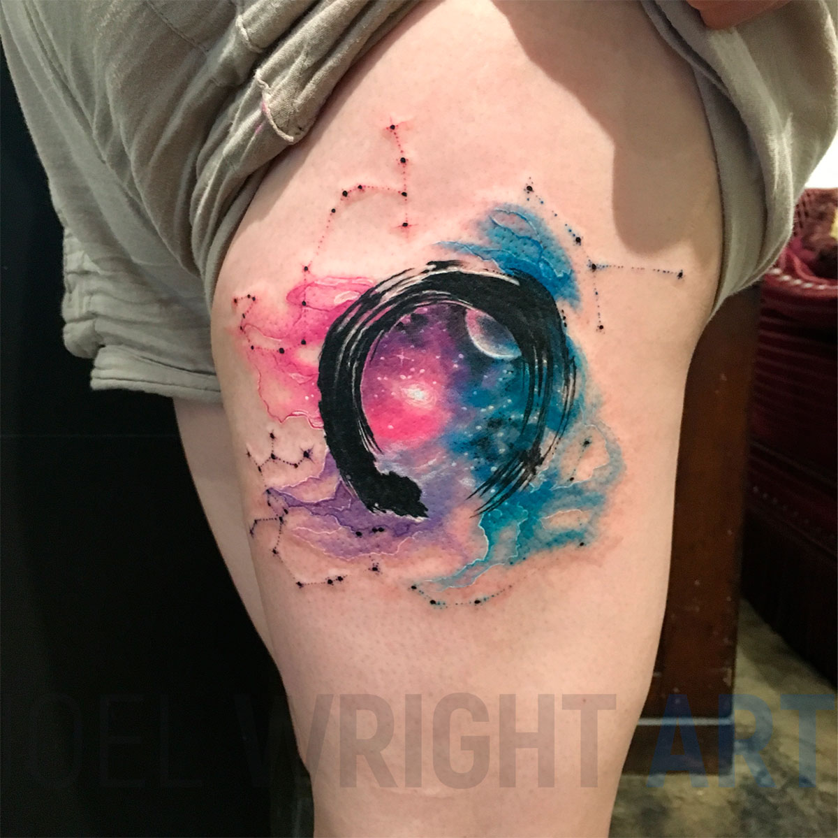 1200x1199 Joel Wright Art - Tattoo Painting Style