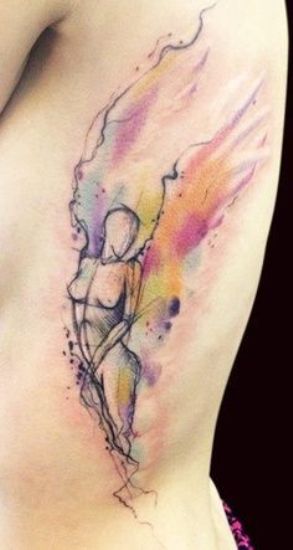 293x550 25 Beautiful Angel Tattoo Designs With Images Styles At Life - Tattoo Painting Style