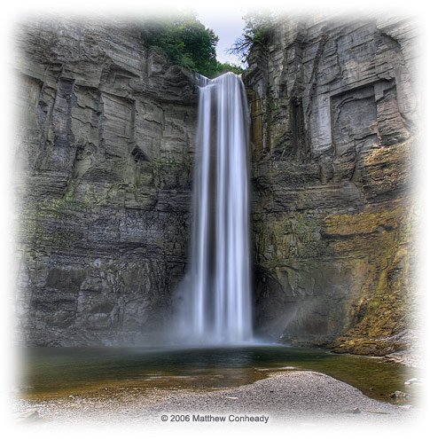 485x495 Taughannock Falls State Park Photos, Maps, Information - Taughannock Falls Painting