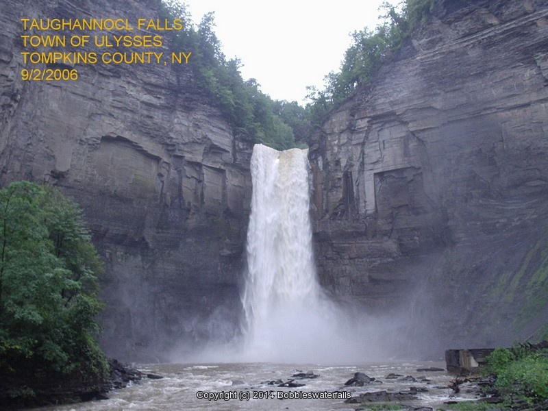 800x600 Taughannock Falls State Park Taughannock Creek Amp Waterfalls - Taughannock Falls Painting