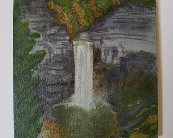 340x270 Taughannock Falls Etsy - Taughannock Falls Painting