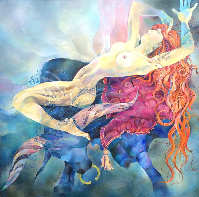 640x634 Yuliya Martynova - Taurus Painting