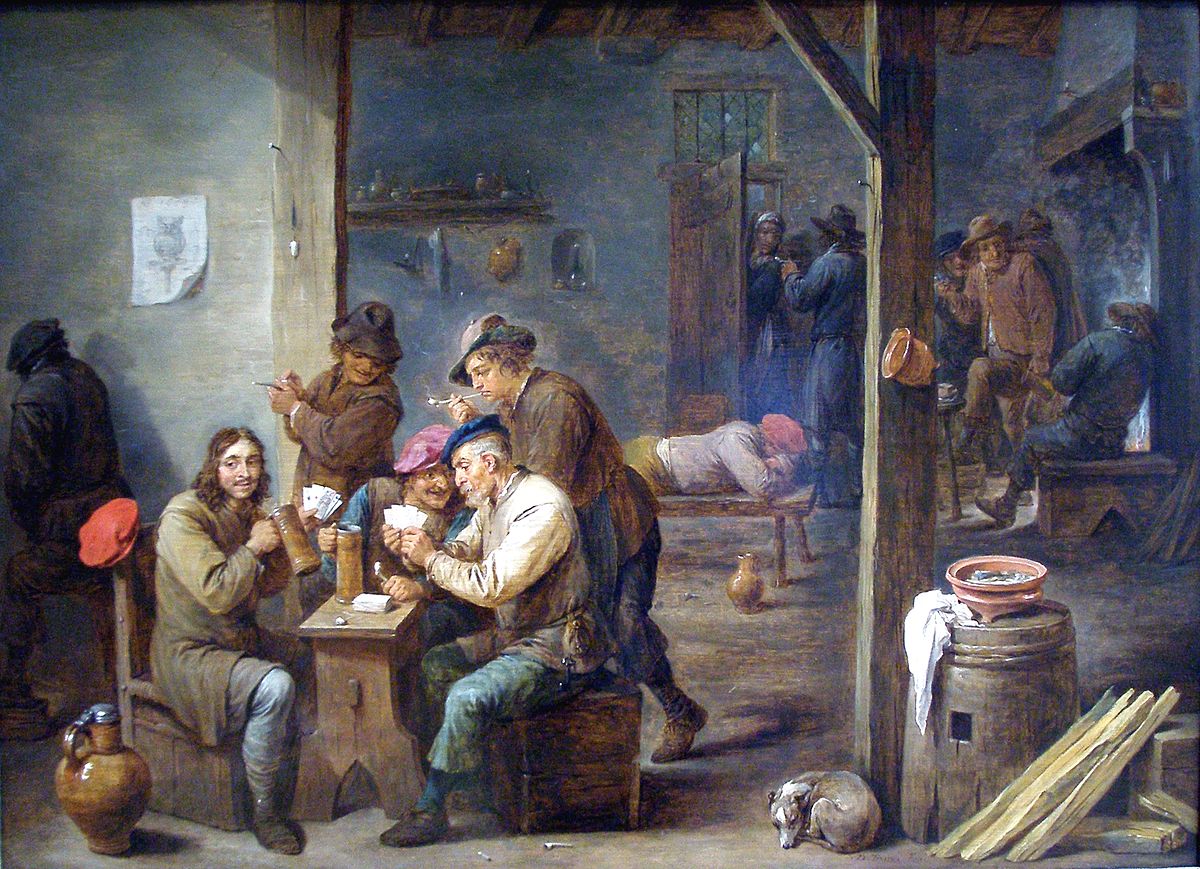 1200x869 Tavern - Tavern Painting