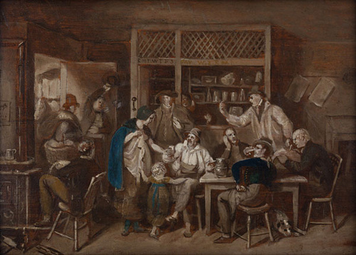 500x358 Beer In Art - Tavern Painting