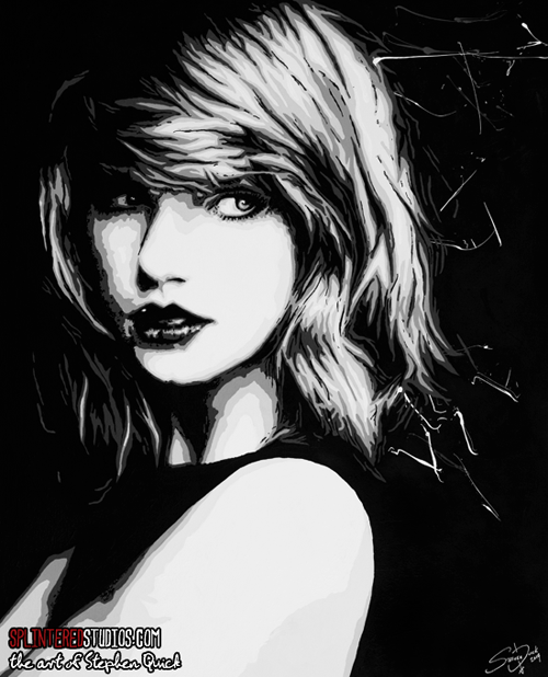 Taylor Swift Painting at PaintingValley.com | Explore collection of ...