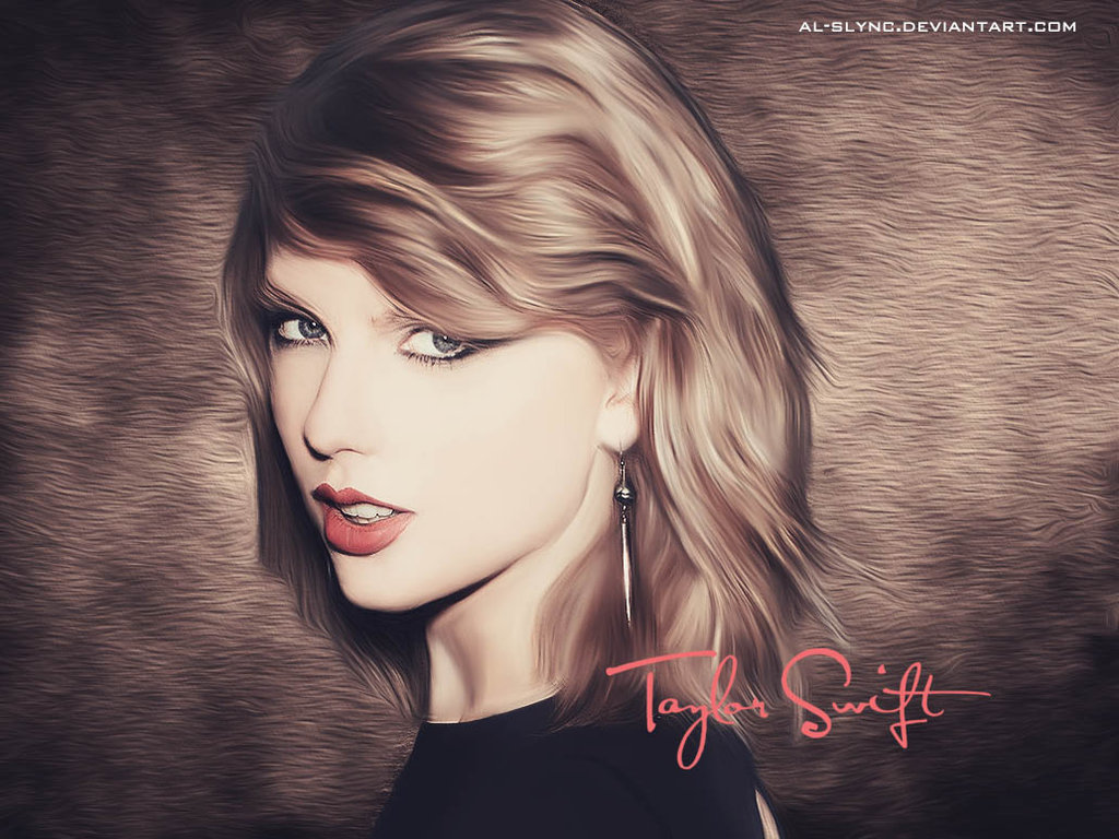 1024x768 Taylor Swift - Taylor Swift Painting