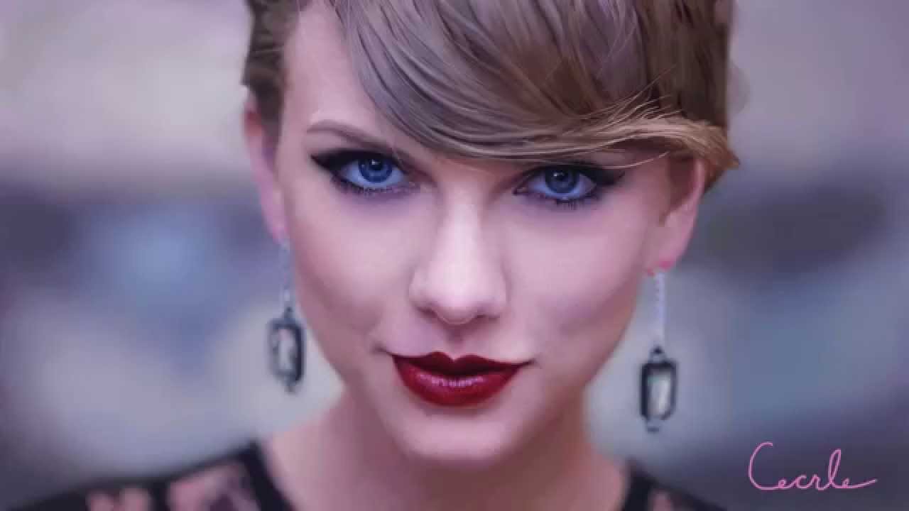 1280x720 Taylor Swift Digital Painting Portrait Time Lapse - Taylor Swift Painting