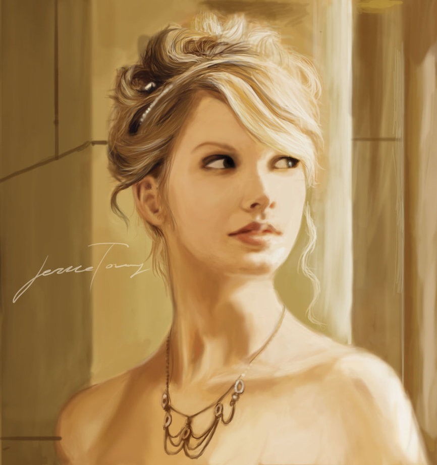866x922 Taylor Swift Digital Painting By Jericoooo - Taylor Swift Painting