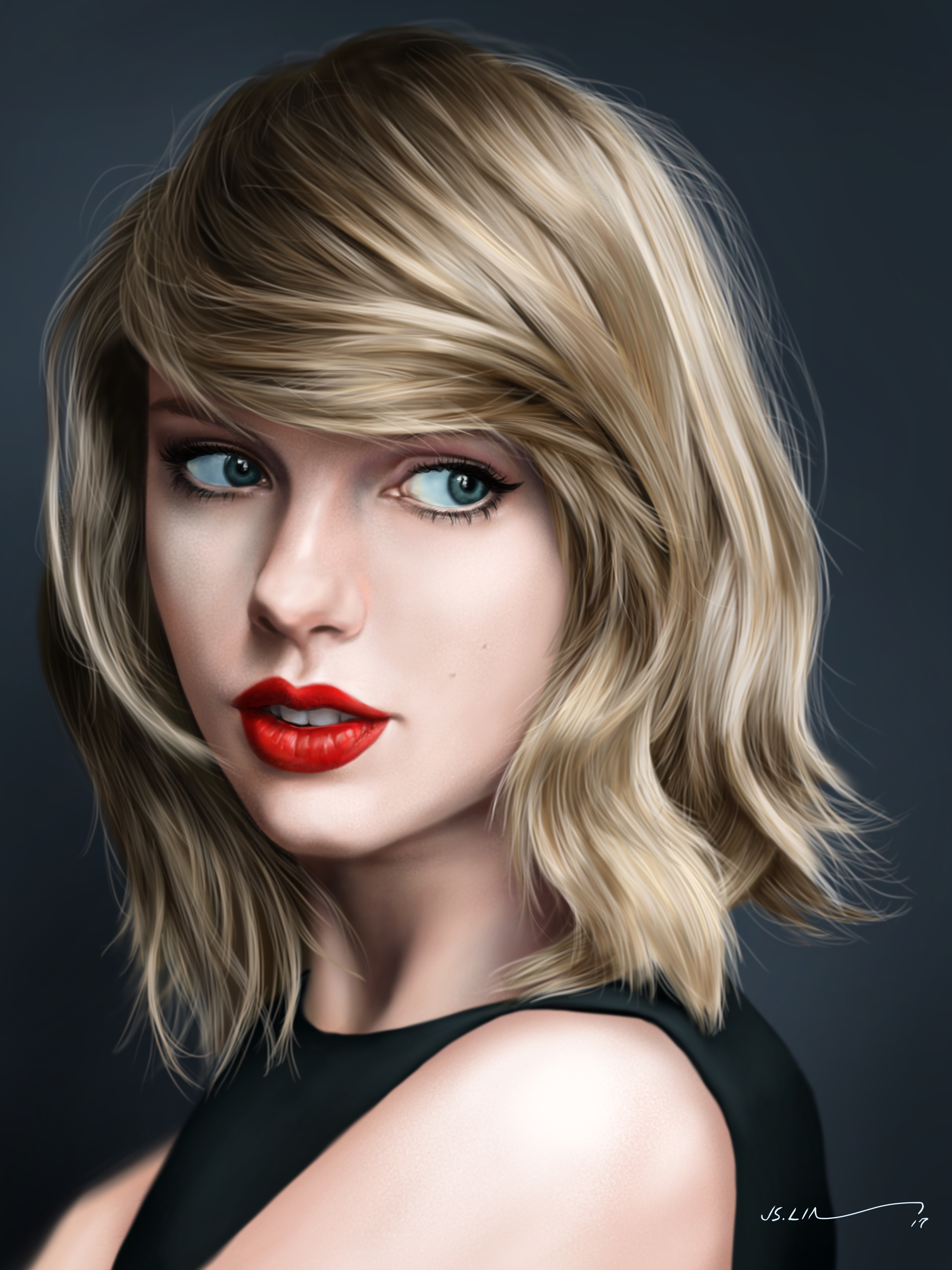 Taylor Swift Painting at PaintingValley.com | Explore collection of ...