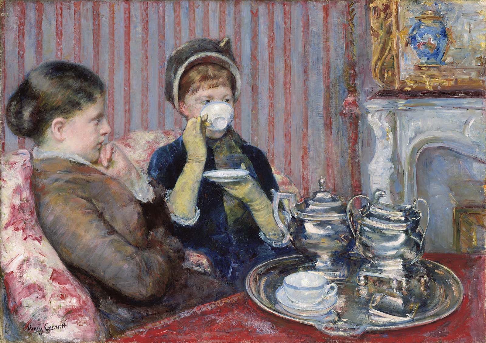 1600x1128 The Tea Museum Of Fine Arts, Boston - Tea Time Painting