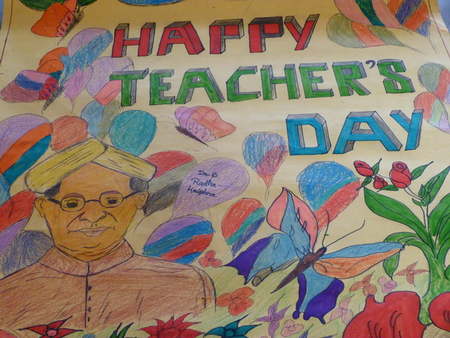 Teachers Day Painting at PaintingValley.com | Explore collection of ...