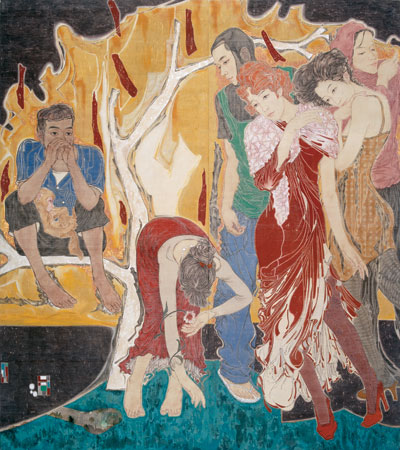 400x450 Teachers' Ink Painting Show Opens For Teacher's Day[30] - Teachers Day Painting