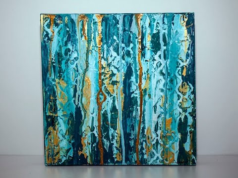 480x360 Mixed Media - Teal Painting
