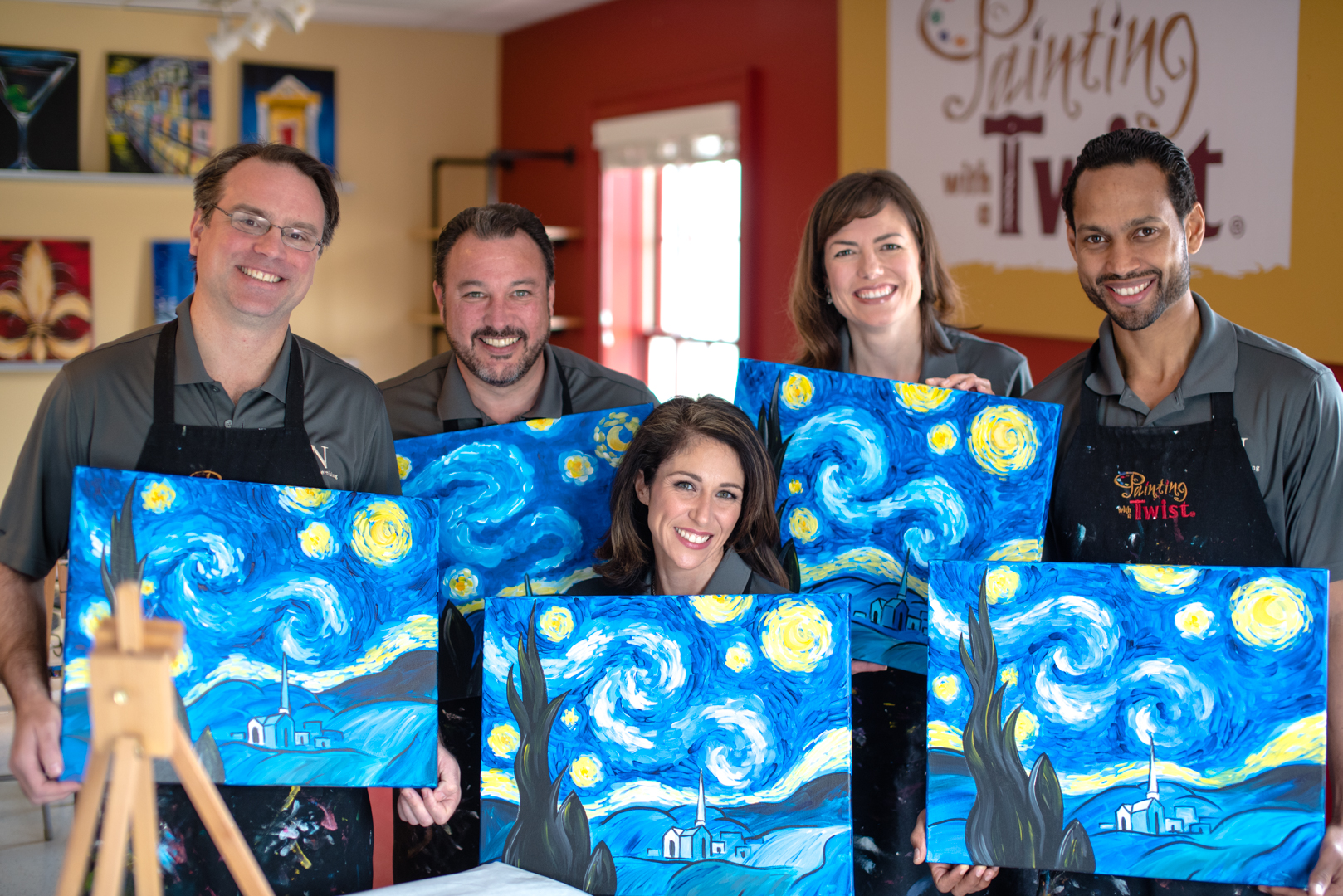 1618x1080 Painting With A Twist - Team Painting