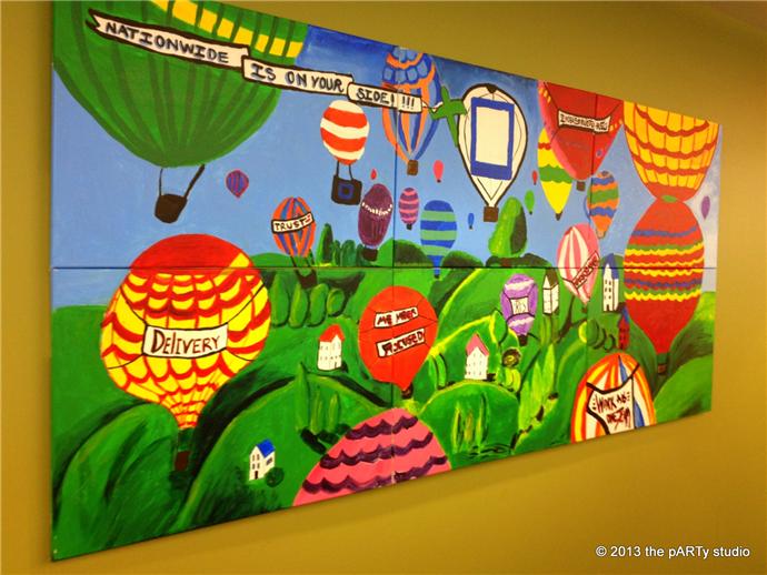 690x518 Party Studio Columbus Art Painting Parties Kids Adults Wine - Team Painting