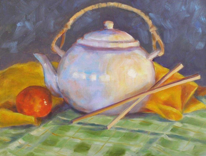 700x532 5 Amazing Teapot Paintings Rivertea Blogrivertea Blog - Teapot Painting