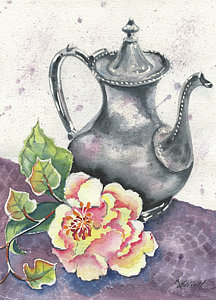 216x300 Teapot Paintings Fine Art America - Teapot Painting