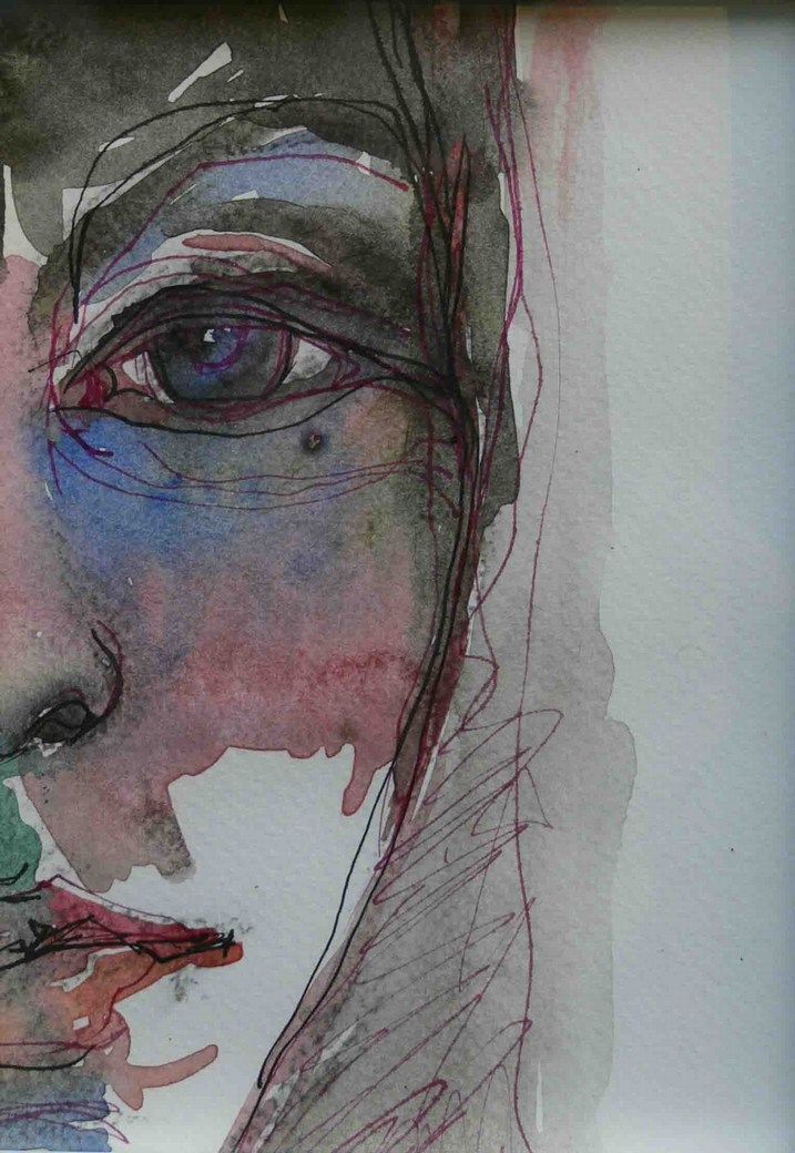 717x1040 Tear Painting 3 Art Logic - Tears Painting