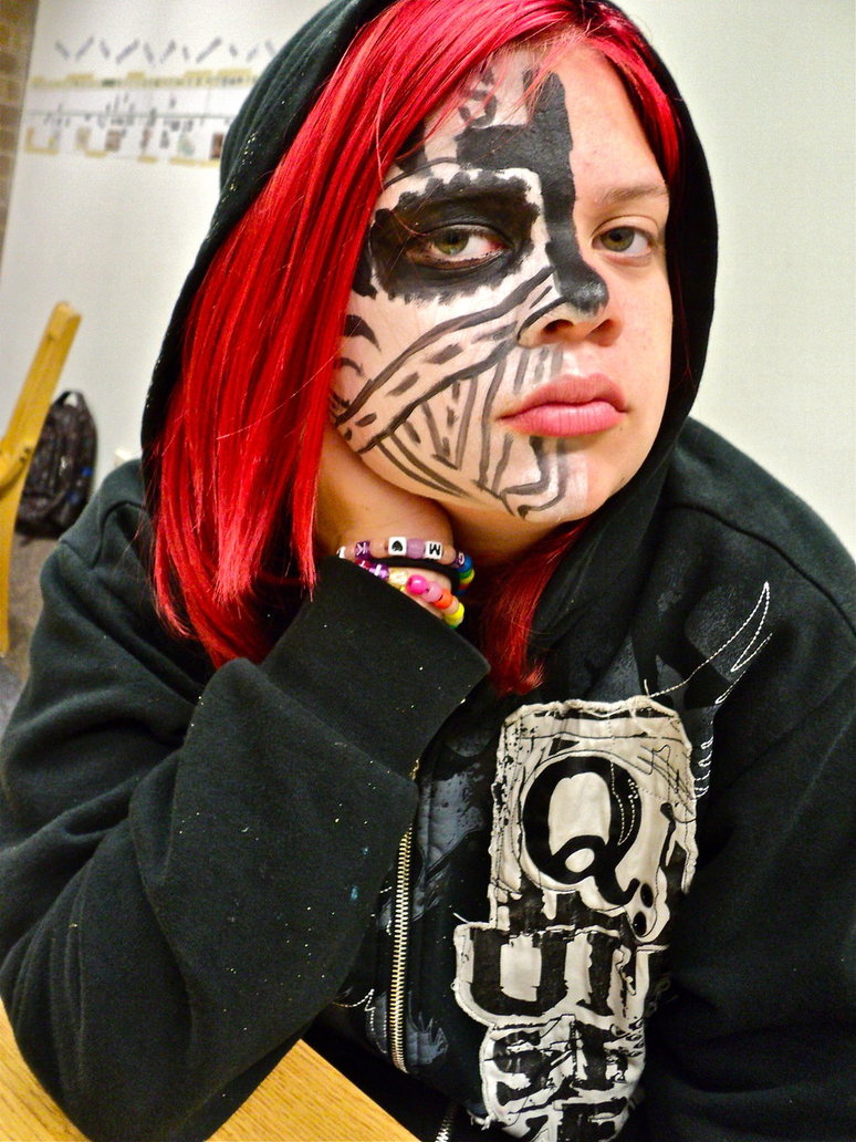 774x1032 Tech N9ne Face Paint By Destinyrebel31 - Tech N9ne Painting