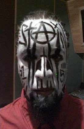 275x425 Tech N9ne On Twitter The Cross Is Always Near My Stained Brain - Tech N9ne Painting
