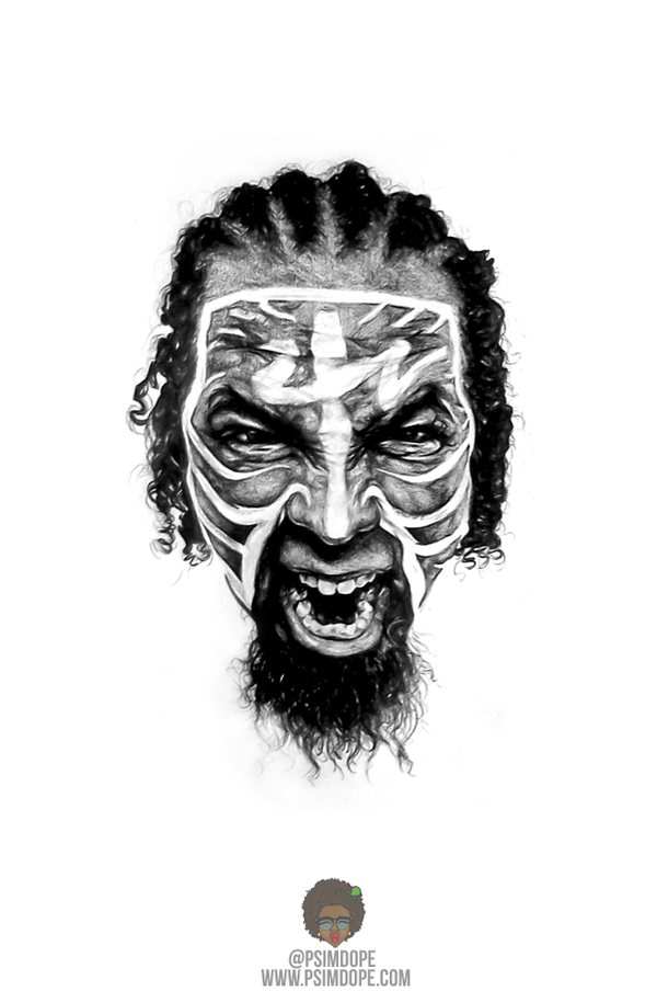 600x915 Psimdope - Tech N9ne Painting