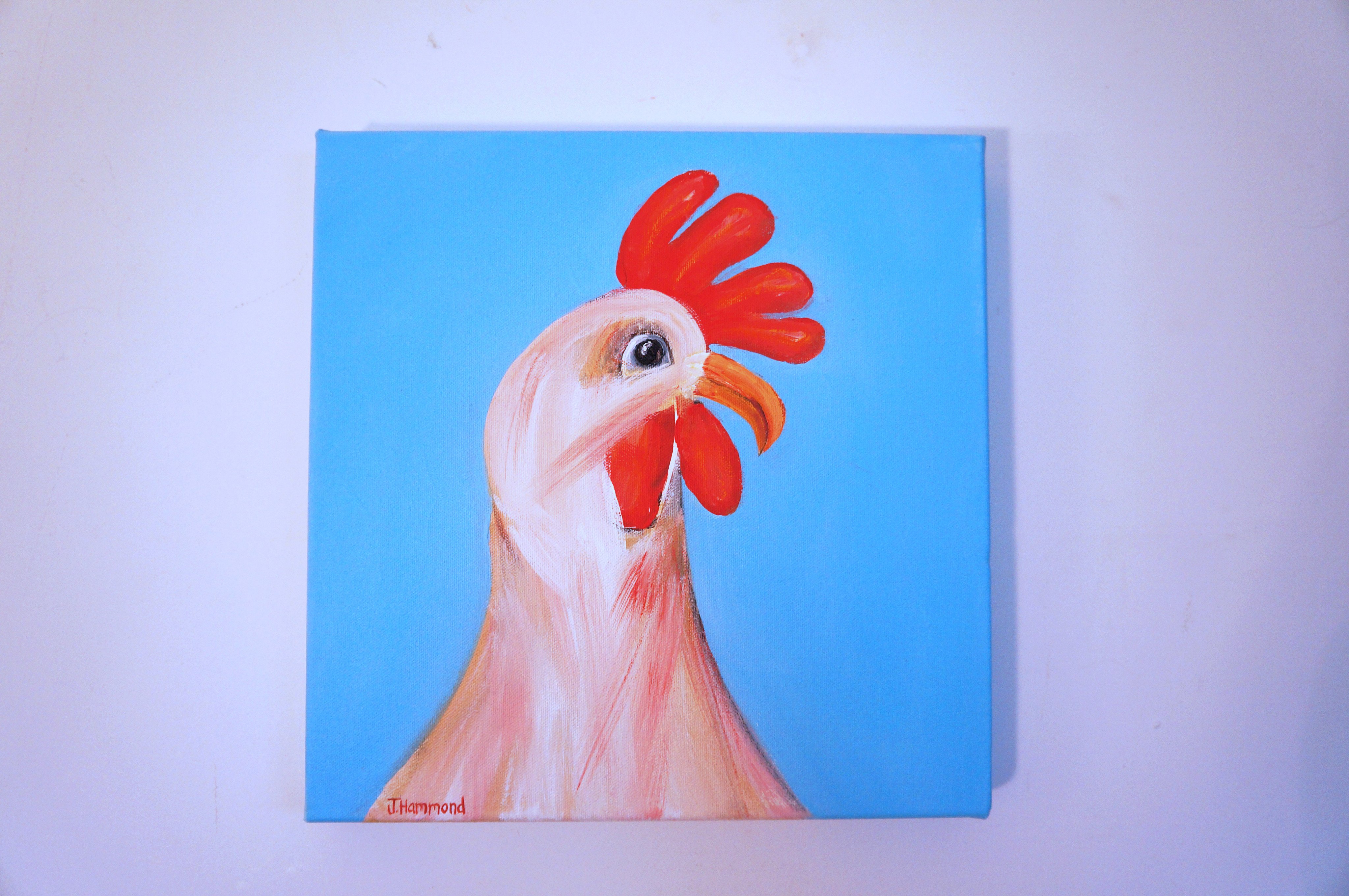 4096x2722 Techno Chicken - Techno Painting