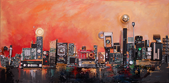 550x270 Kiki Kaye - Technology Painting