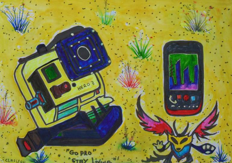 770x541 Saatchi Art Technology Painting By Barry Claessen - Technology Painting