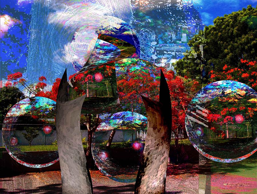 900x677 Ufo Technology Painting By Miguel Conesa Osuna - Technology Painting