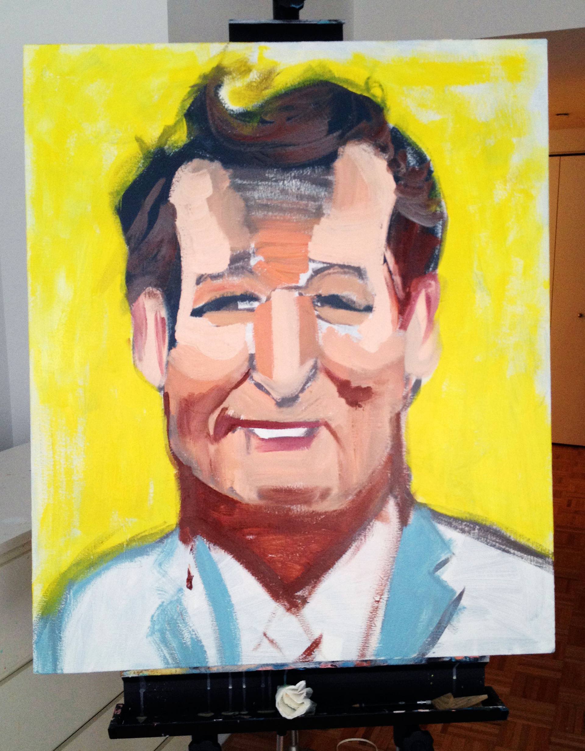 1920x2465 Saatchi Art Ted Cruz Painting By Emil Choski - Ted Cruz Painting
