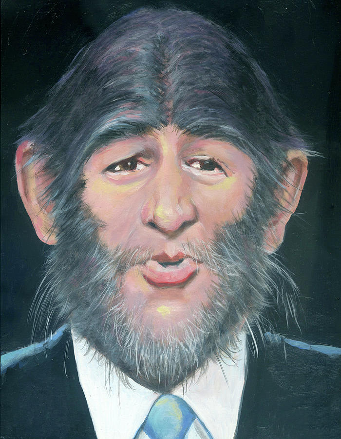 700x900 Lyin Ted Painting By Brenda Gordon - Ted Cruz Painting