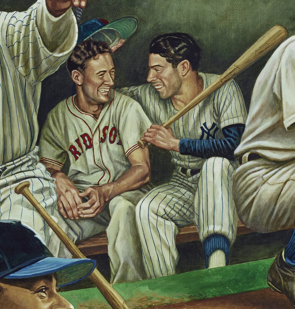 Ted Williams Painting at PaintingValley.com | Explore collection of Ted ...