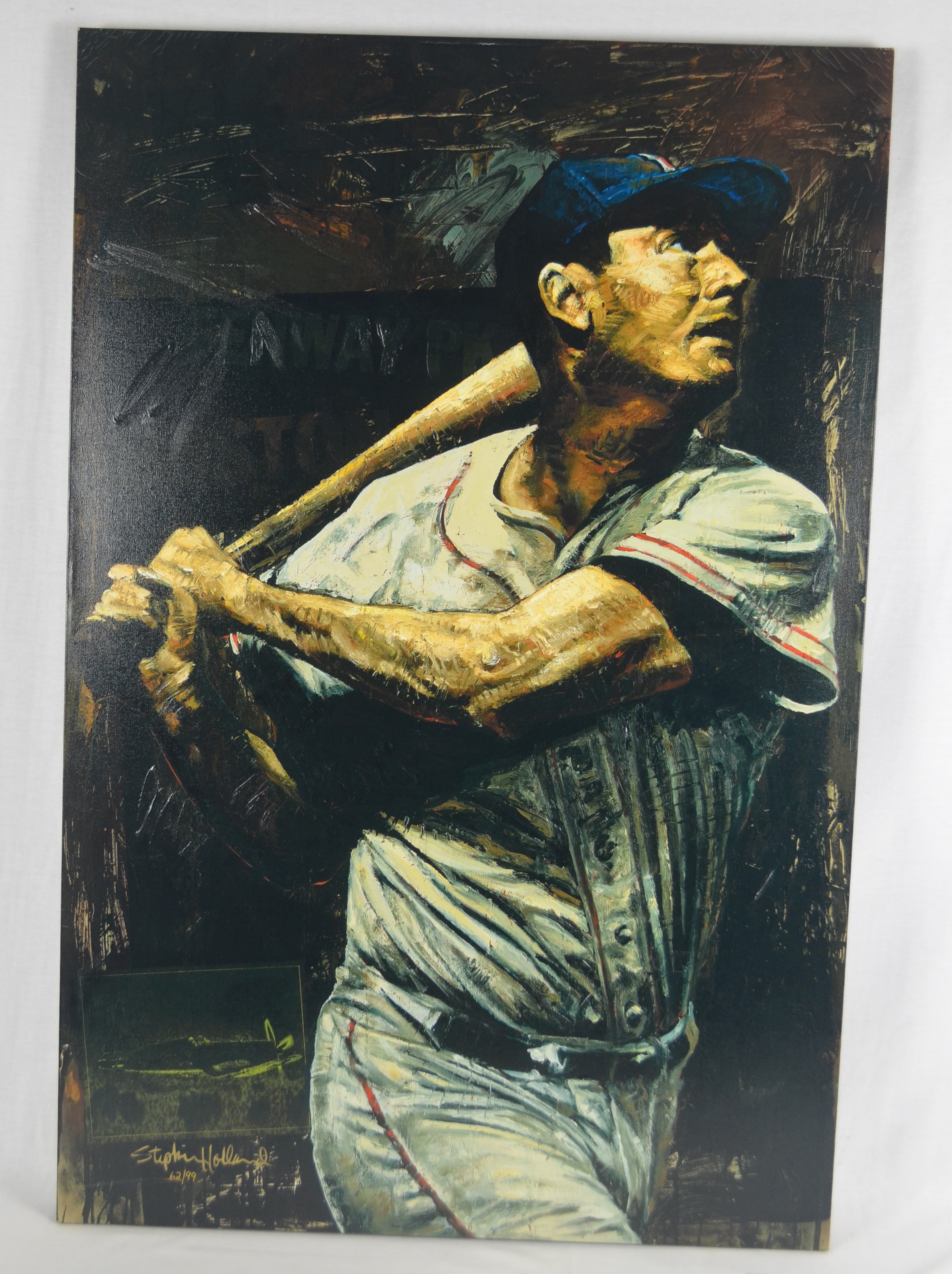 2369x3169 Lot Detail - Ted Williams Painting