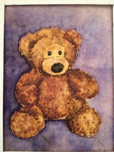 236x314 Teddy Bear - Teddy Bear Painting