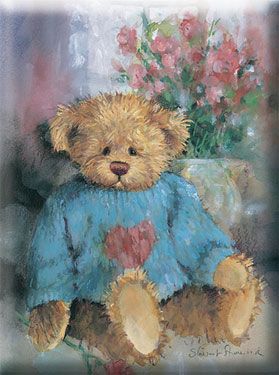 279x375 Painting Of A Teddy Bear Teddybears Teddy Bear - Teddy Bear Painting