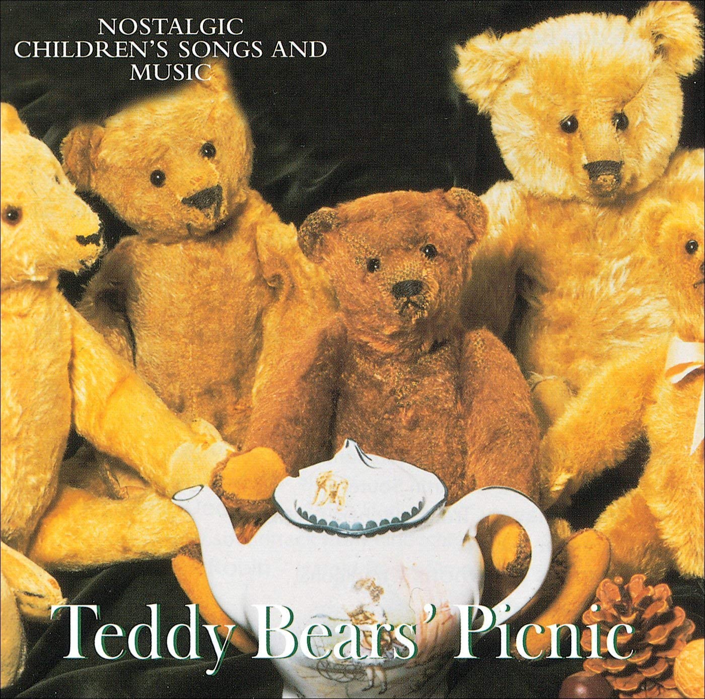 1400x1387 Henry Hall, Ray Ellington Quartet, Martin Souter, Various Walt - Teddy Bear Picnic Painting