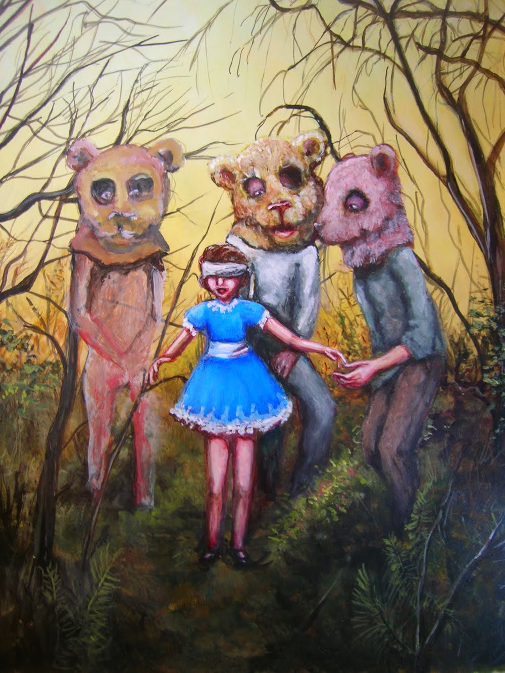 1000x1333 My Good Babushka Teddy Bear Picnic - Teddy Bear Picnic Painting