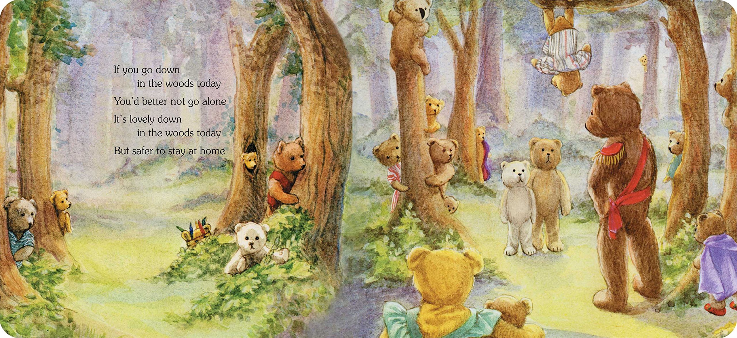 2560x1174 The Teddy Bears' Picnic (Classic Board Books) Jimmy Kennedy - Teddy Bear Picnic Painting