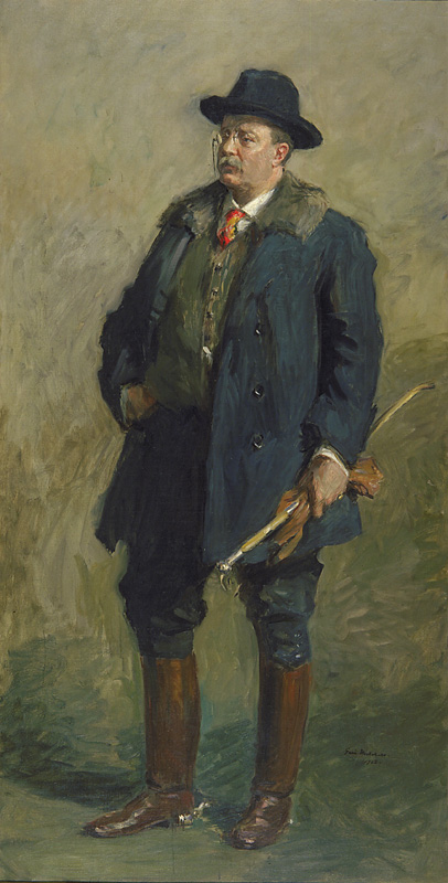 406x800 Painting A President Gari Melchers Home And Studio's Blog - Teddy Roosevelt Painting