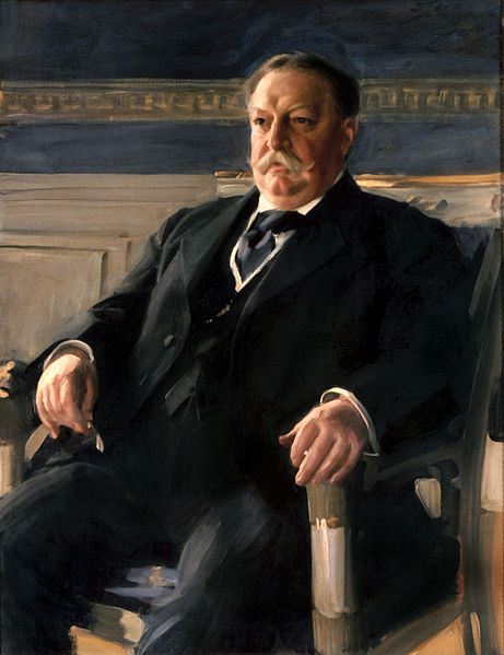 461x599 President William Howard Taft - Teddy Roosevelt Painting