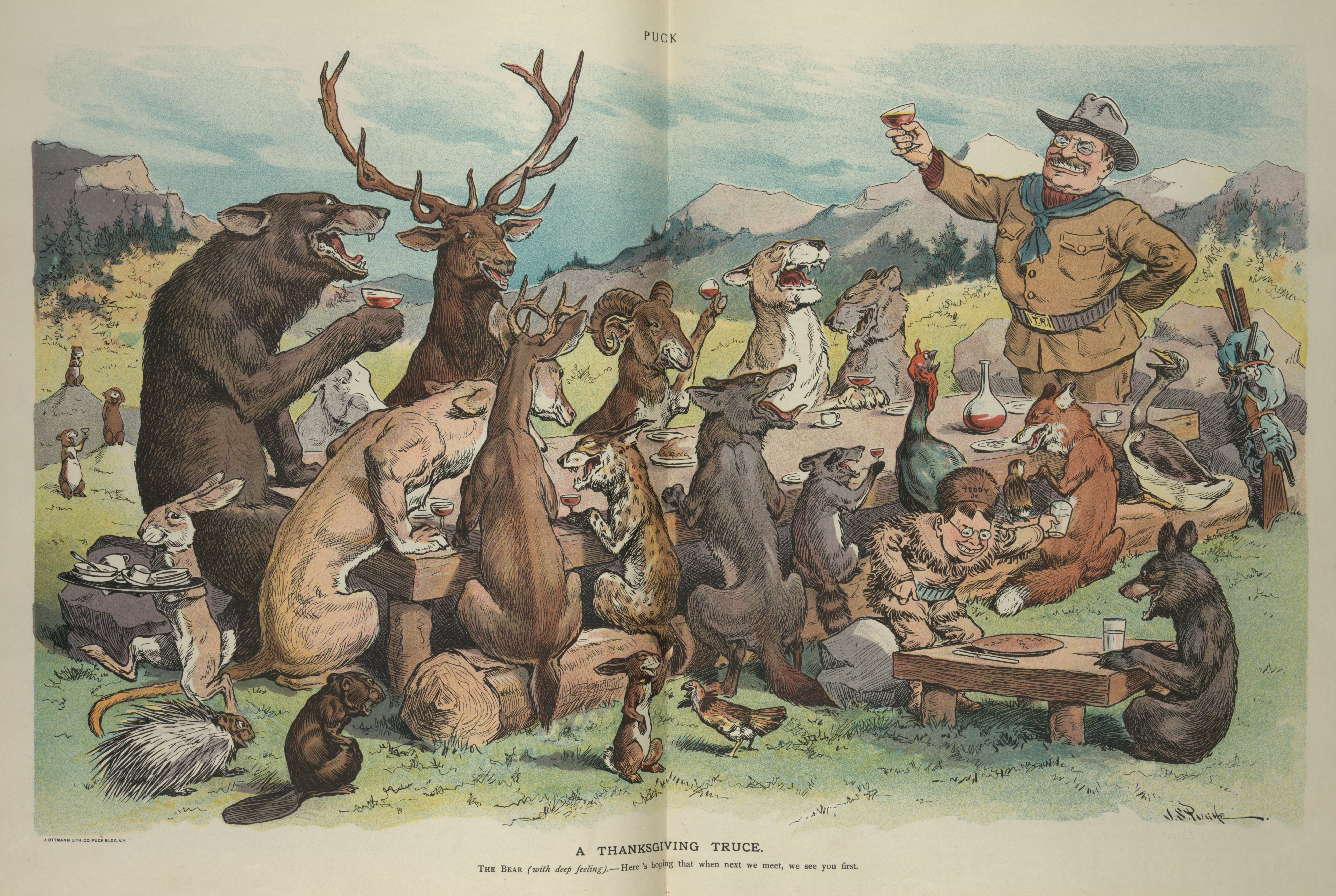 6500x4361 Teddy Roosevelt - Teddy Roosevelt Painting