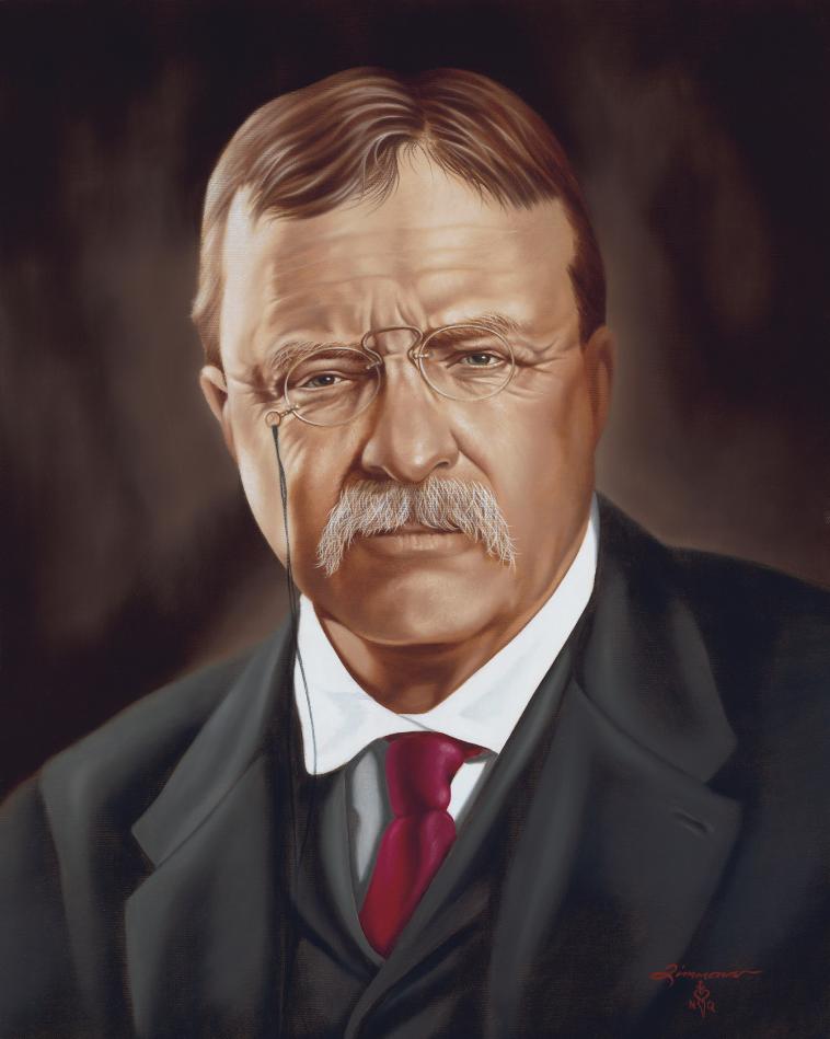 758x949 Theodore Teddy Roosevelt - Teddy Roosevelt Painting